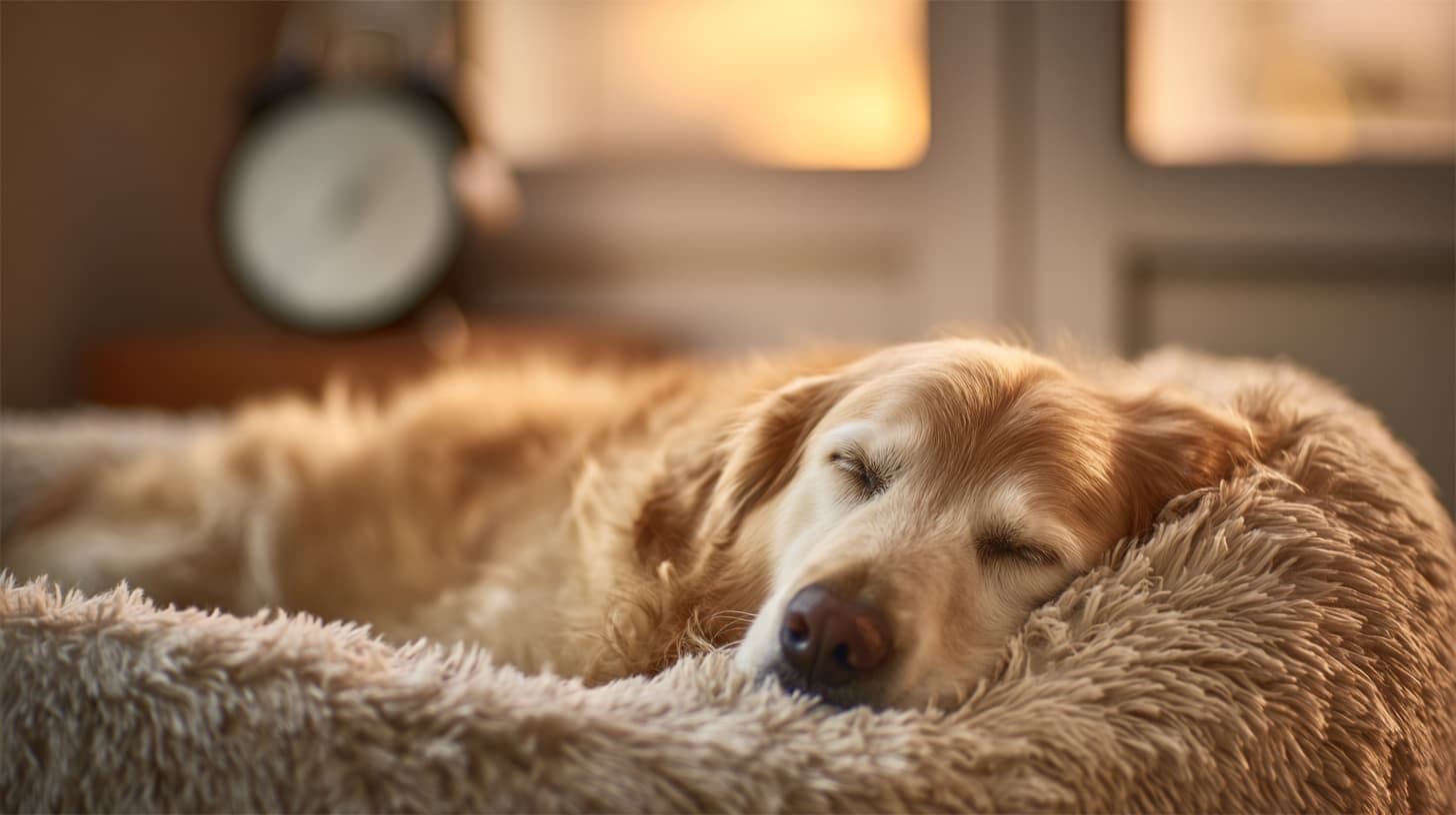 Temps de sommeil du chien selon l'âge, la race et l'activité